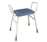 Loops Adjustable Height Perching Stool With Arms - Comfortable And Stable Design For Easy Use