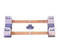 Loops Adjustable Height & Width Bed Raisers - 914 1460mm Width - Linked Bed Raiser Loops Multicolor