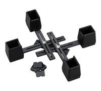 Loops Adjustable Linked Chair Raiser Kit - 50 75 & 100mm Height Insert Blocks Loops Multicolor