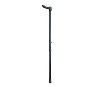 Loops Adjustable Right Handed Ergonomic Walking Stick With Palm Grip - 14 Height Settings