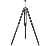 Loops Adjustable Tripod Floor Lamp Dark Wood Standing Height Living Room Light Base Loops Multicolor