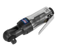 Loops Air Powered Twist-Reverse Ratchet Wrench - 3/8 Inch Sq Drive - Stubby Design Loops Multicolor