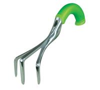 Loops Aluminium Garden Cultivator With Curved Ergonomic Grip - Reduces Wrist Stress