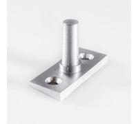 Loops Angled Window Casement Stay Ejma Pin - 27mm Fixing Centres Satin Chrome