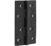 Loops Antique Black Butt Hinge 100X67mm - Classic Design For Doors - Traditional Gate Door - Door Hinges