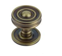 Loops Antique Brass Cupboard Knob For Elegant Home Decor - Kitchen Cabinet Knob