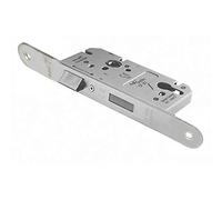 Loops Architectural DIN Euro Profile Sashlock - Radius Forend - Satin Stainless Steel