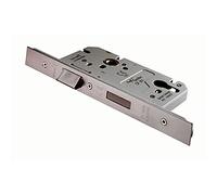Loops Architectural DIN Euro Profile Sashlock - Square Forend - Satin Stainless Steel
