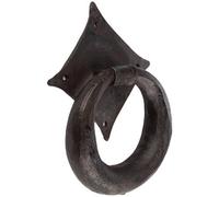 Loops Beeswax Ring Door Knockers - 105mm Elegant Design - External Outdoor Knocker