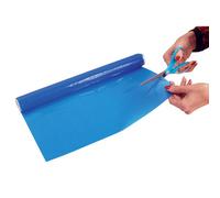 Loops Blue Anti-Slip Silicone Roll For Home Use - 100X40Cm - Customizable & Dishwasher Safe