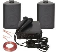 Loops Bluetooth Karaoke System Kit Wireless Amplifier Player Speakers & Microphones