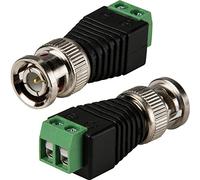 Loops BNC Male Screw Terminal Connector -No Solder- CCTV DVR Video Cable End Adapter