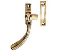 Loops Bulb Ended Casement Window Fastener 98mm Handle 45mm Centres Bronze Loops Multicolor