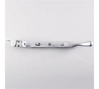 Loops Bulb Ended Casement Window Stay 203 X 16mm Satin Chrome Pear Drop Handle Bar