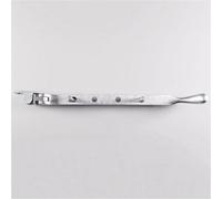 Loops Bulb Ended Casement Window Stay 253 X 16mm Satin Chrome Pear Drop Handle Bar