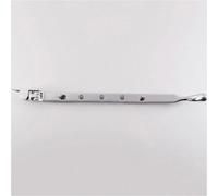 Loops Bulb Ended Casement Window Stay 305 X 16mm Polished Brass Pear Drop Handle Bar