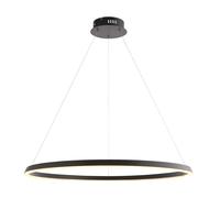 Loops Ceiling Pendant Light - Matt Black & White Silicone - 45W LED - Bulb Included Loops Black
