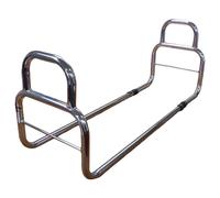 Loops Chrome Under Mattress Transfer Aid Handle - High Quality Steel - 96 158cm Width in Metallics Loops Metallics