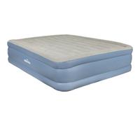 Loops Comfortable Queen Inflatable High Raised Air Bed With Electric Pump For Home And Camping