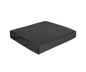 Loops Comfortable Vinyl Memory Foam Wheelchair Cushion - 16X16X2 Inches With Easy Clean Cover