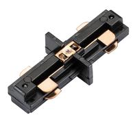 Loops Commercial Track Light Internal Connector - 80mm Length - Black Pc Rail System Loops Black