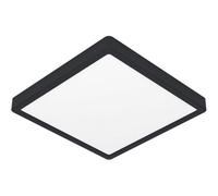 Loops Contemporary Black Square Led Ceiling Light For Modern Indoor Spaces