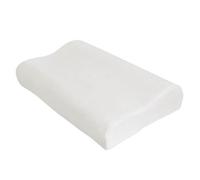 Loops Cooling Gel Memory Foam Contour Pillow With Washable Cover For Ultimate Comfort