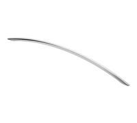 Loops Curved Bow Cabinet Pull Handle 408 x 10mm 352mm Fixing Centres Chrome Loops Multicolor