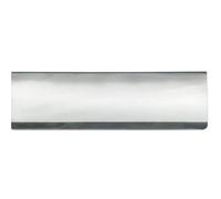 Loops Curved Letterbox Cover Interior Letter Tidy Flap 355 X 127mm Polished Chrome