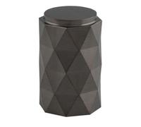 Loops Diamond Cylinder Cupboard Door Knob - 20mm Diameter - Dark Bronze Pull Handle