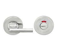 Loops Disabled Turn Lock & Release Handle With Indicator Bright Stainless Steel in Metallics Loops Metallics