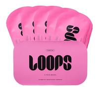 LOOPS DOUBLE TAKE - Glow Hydrogel Face Mask - Calms and Soothes Skin’s Surface - Helps Refine Pores and Brighten for a Flawless Face - Leaves You Glowing and Luminous - For All Skin Types - 5 Pc