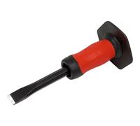 Loops Drop Forged Steel Cold Chisel with Safety Grip - 19mm x 250mm - Octagonal Shaft in Metallics Loops Metallics