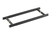 Loops Durable 300mm Black Back To Back Pull Handle For Doors - Door Handle