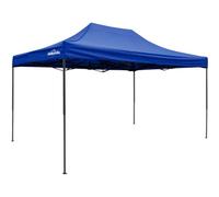 Loops Durable 3X4.5M Blue Pop-Up Gazebo With Heavy Duty Frame And Water Resistant Canopy