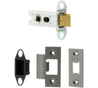 Loops Durable 64mm Gun Metal Tubular Latches For Secure Doors