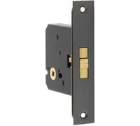 Loops Durable Dark Bronze Sliding Door Bathroom Lock For Ultimate Privacy - Door Lock