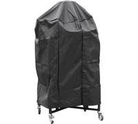 Loops Durable Outdoor Kamado Grill Bbq Cover For Ys12024 - Black Pvc, 75X95Cm