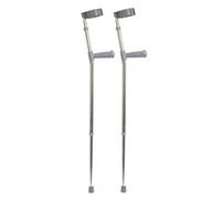 Loops Durable Pvc Wedge Handled Aluminium Elbow Crutches For Comfortable Walking Support