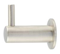 Loops Durable Satin Nickel Cupboard Hook For Stylish Organization - Wall Mounted Clothing Hook