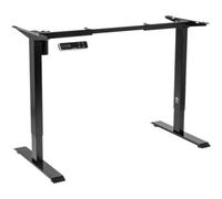 Loops Electric Height Adjustable Standing Desk Frame - Black Ergonomic Home Office Solution