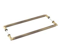 Loops Elegant 425mm Antique Brass Pull Handle For Modern Interiors - Door Handle