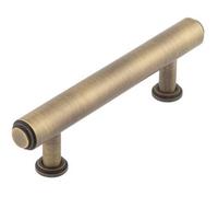 Loops Elegant 96mm Antique Brass Cabinet Handle For Stylish Interiors - Kitchen Drawer Pull Handle