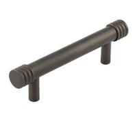 Loops Elegant 96mm Dark Bronze Cabinet Handle For Stylish Interiors - Kitchen Drawer Pull Handle