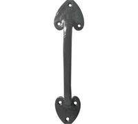 Loops Elegant Antique Black 200mm Pull Handle For Cabinets And Doors - Door Handle