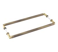 Loops Elegant Antique Brass Pull Handle 425mm Back To Back For Stylish Home Decor - Door Handle