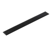 Loops Elegant Black Backplate for Cabinet Handle 268x30mm - Premium Quality Brass - Kitchen Drawer Pull Handle
