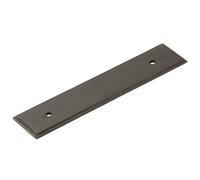 Loops Elegant Dark Bronze Cabinet Handle Backplate 140X30mm For Timeless Decor - Kitchen Drawer Pull Handle