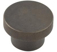 Loops Elegant Dark Bronze Cupboard Knob 40mm For Stylish Interiors - Kitchen Cabinet Knob