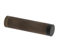 Loops Elegant Knurled Wall Mounted Door Stops In Antique Brass Finish - Solid Brass & Rubber Stopper